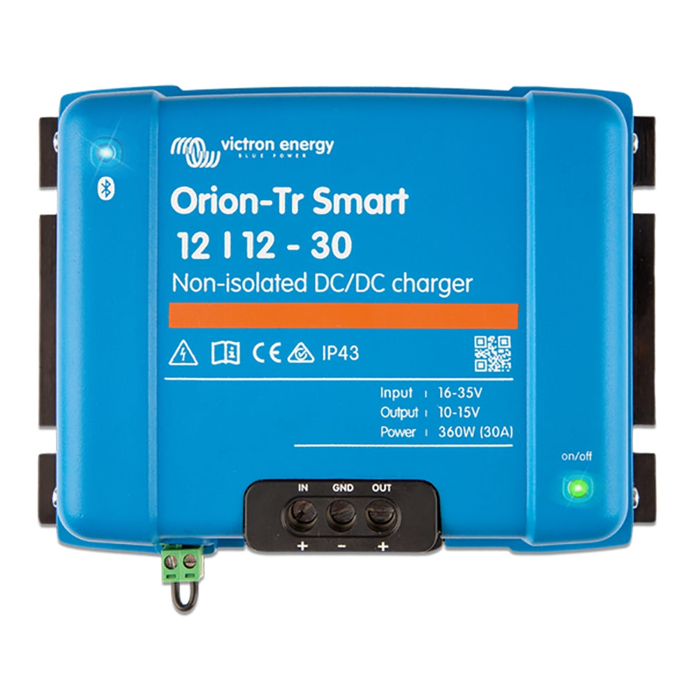Victron Energy ORI121236140 Orion-Tr Smart 12/12-Volt 30 Amp DC-DC Charger (Non-Isolated)