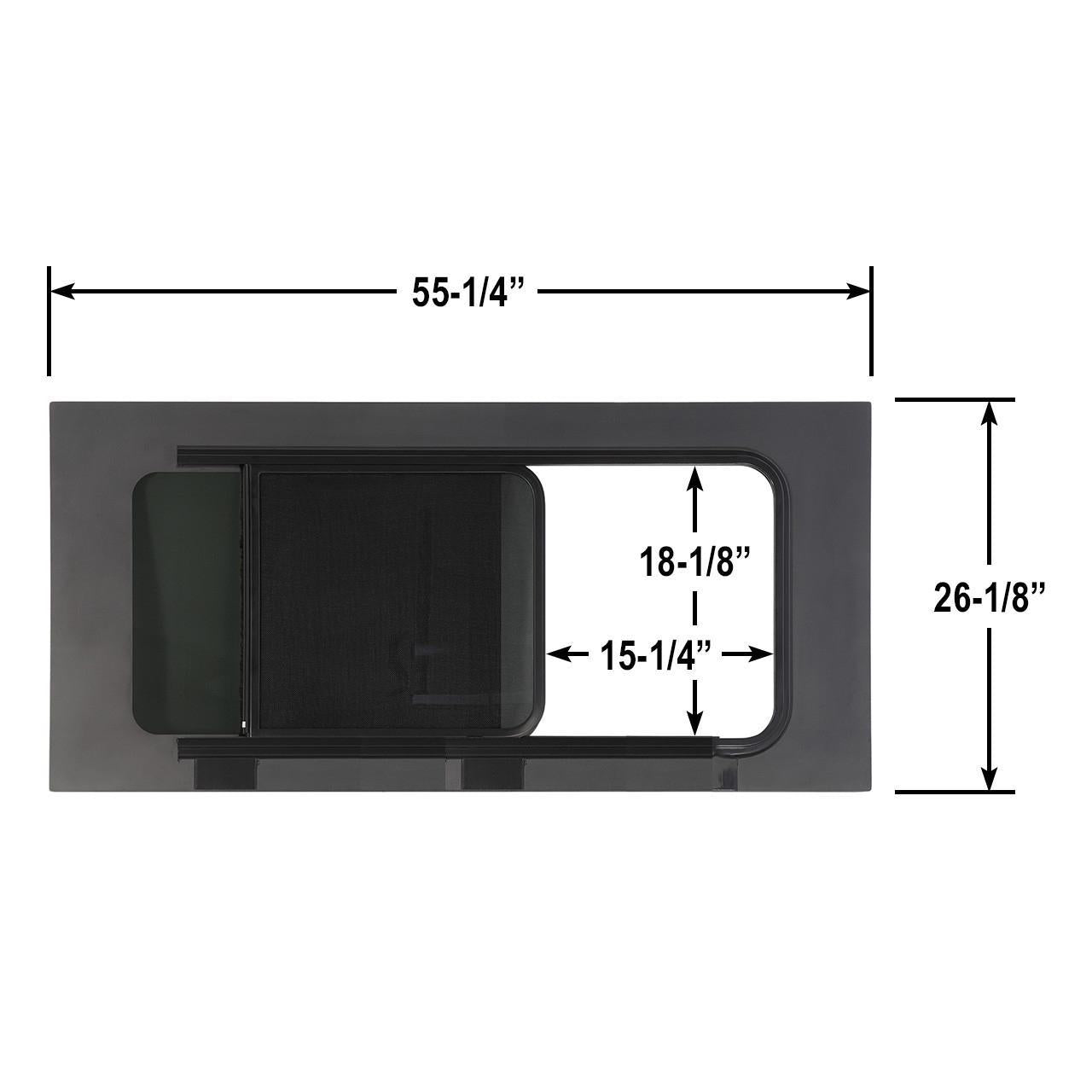 AM Auto Driver Side Sliding Window for Ram Promaster 136″-159″  | PB07-L1ML-HSS P