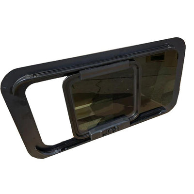 AM Auto Universal Camper Van Driver Side Bunk Sliding Window (38-3/16″ x 20-55/64″) | UBW-L-HS-Y-6300 P