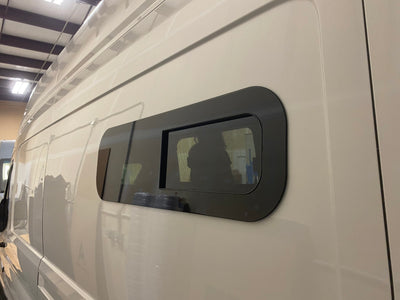 AM Auto Universal Camper Van Driver Side Bunk Sliding Window  (22.84″ x 7.87″) | UBW-LV2-HSS P