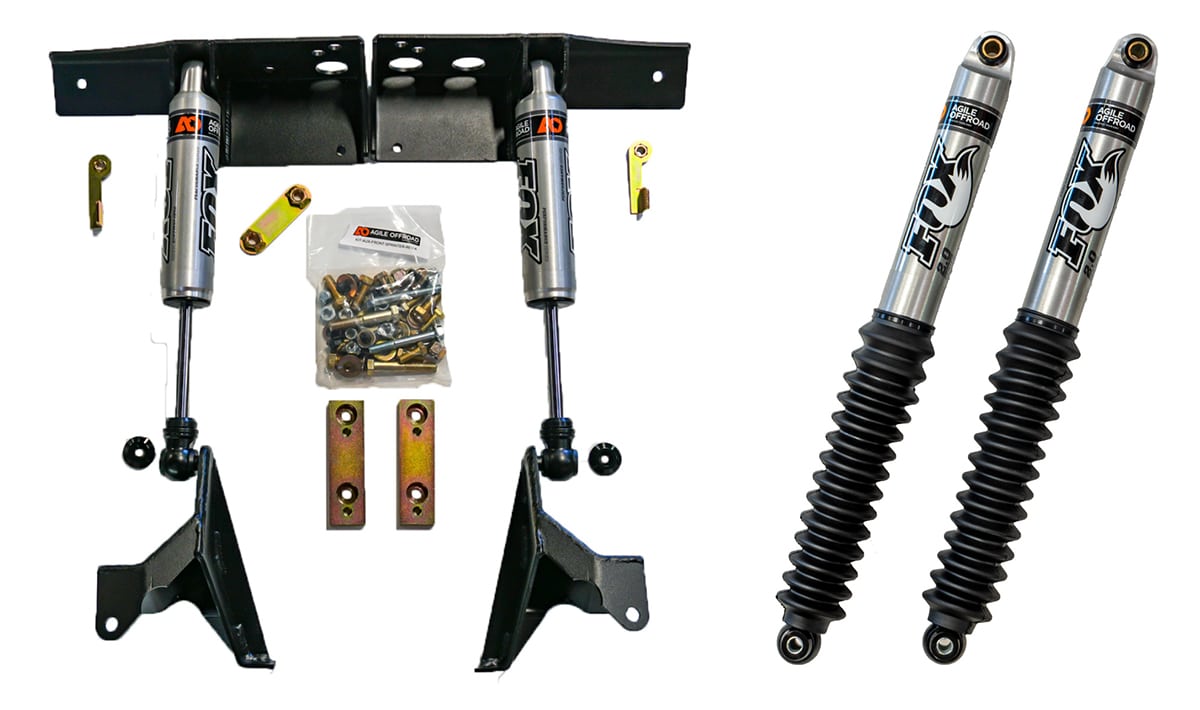 Agile Offroad AOR00130/31/32 STS shock package – Mercedes Sprinter 2500 4×4