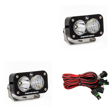 Baja Designs 487803 LED Light Pods Driving Combo Pattern (Pair) S2 Pro