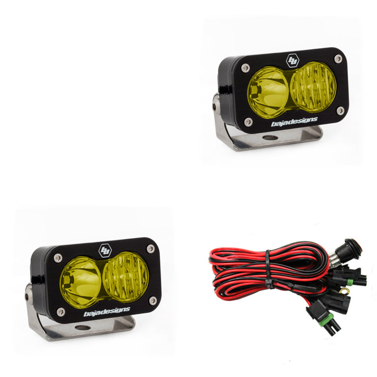 Baja Designs 487813 S2 Pro (Pair) Driving/Combo LED Amber