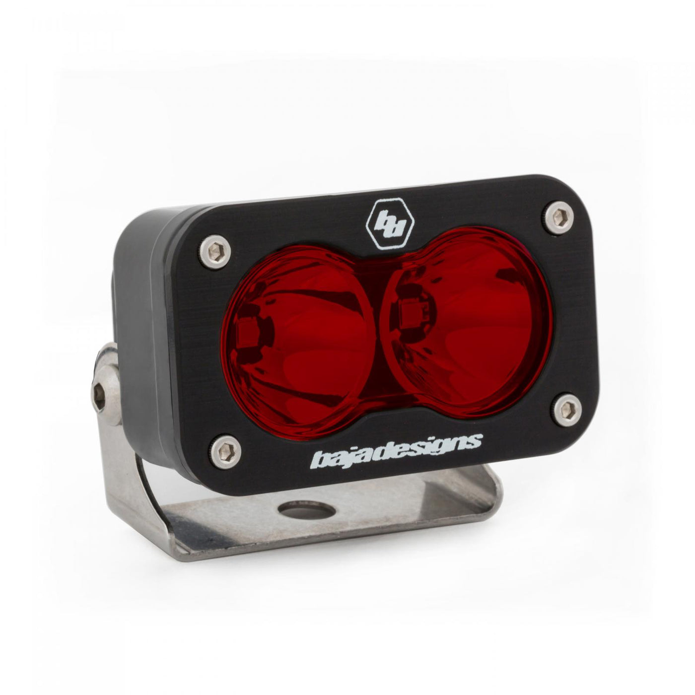 Baja Designs 540001RD LED Work Light Red Lens Spot Pattern S2 Sport