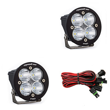 Baja Designs 597801 LED Light Pods Clear Lens Spot (Pair) Squadron R Pro