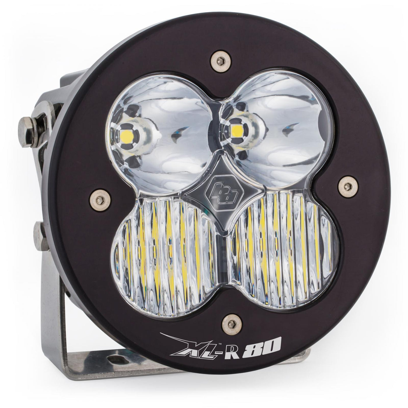 Baja Designs 760003 LED Light Pods Clear Lens Spot XL R 80 DrivingCombo