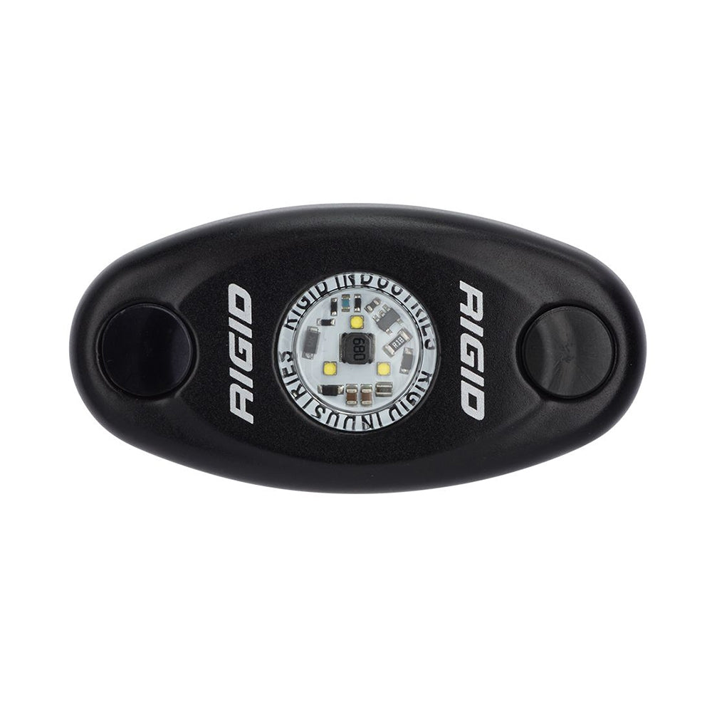 RIGID Industries 480033 A-Series Black Low Power LED Light Cool - White
