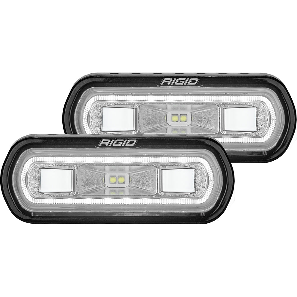RIGID Industries 53120 SR-L Series Flush Mount Spreader Light (White) Halo