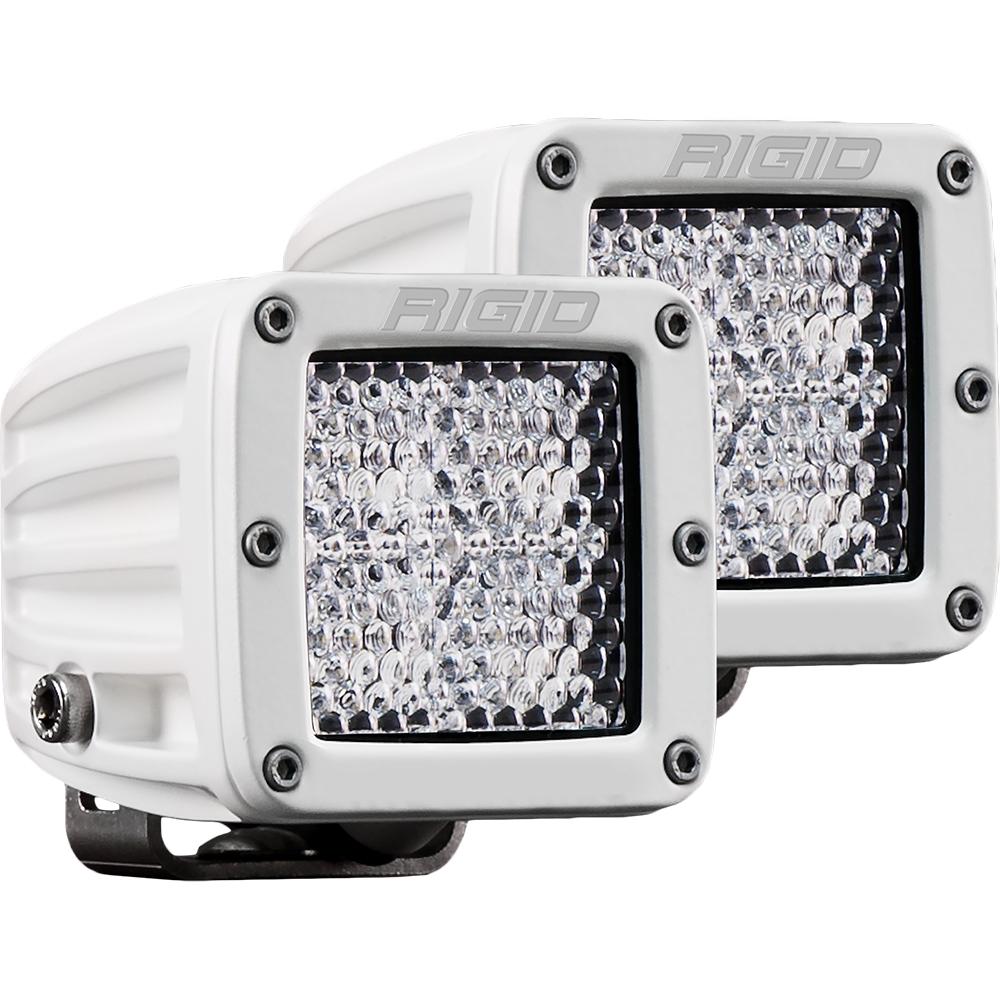RIGID Industries 602213 D-Series PRO Hybrid-Spot LED (Pair) - White