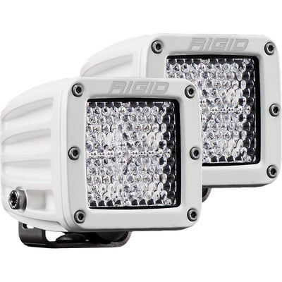 RIGID Industries 602213 D-Series PRO Hybrid-Spot LED (Pair) - White