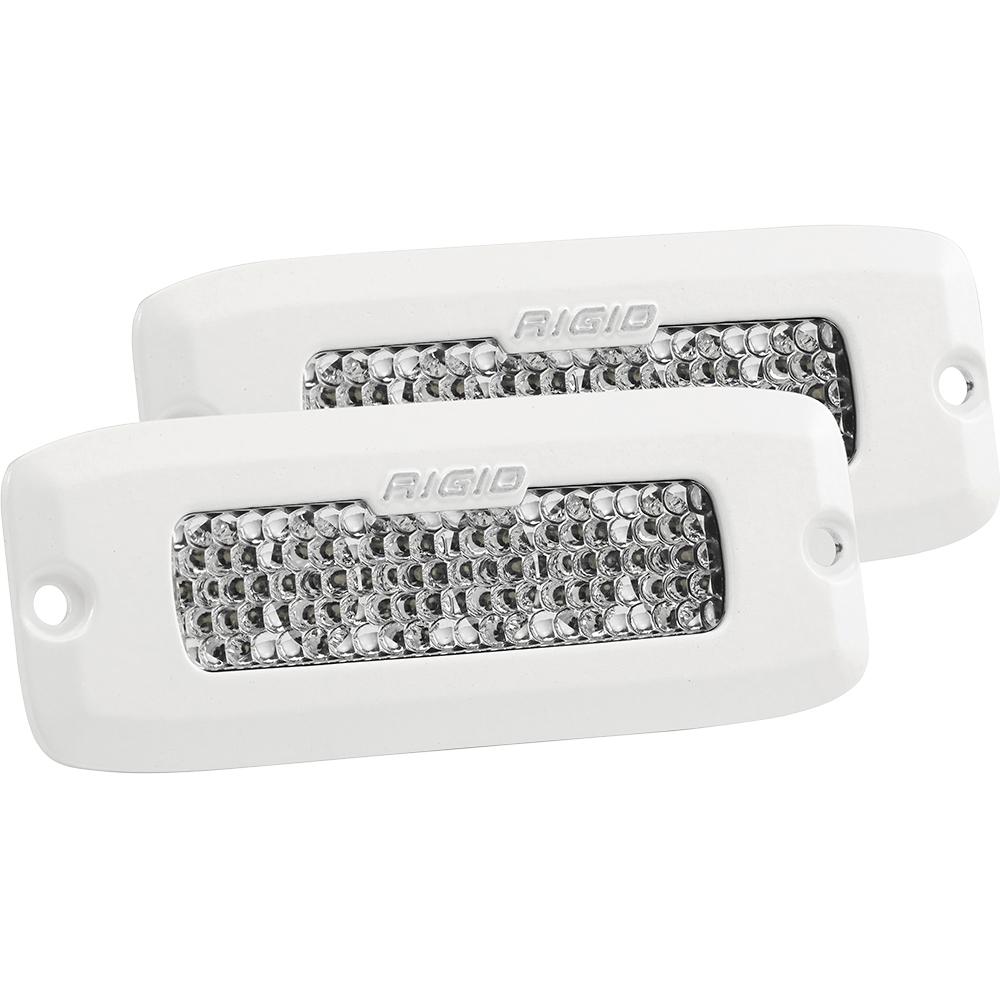 RIGID Industries 975513 SR-Q Series PRO Specter-Diffused LED Flush Mount (Pair) - White