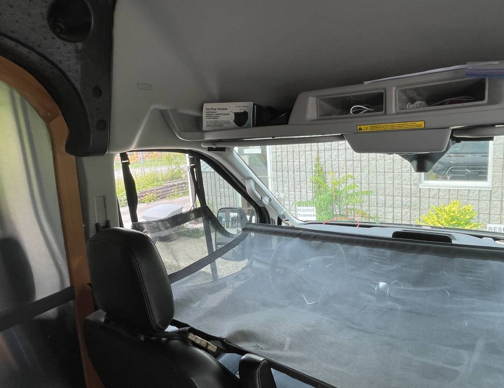 ROLEF Camper Van Front Seat Cab Bed