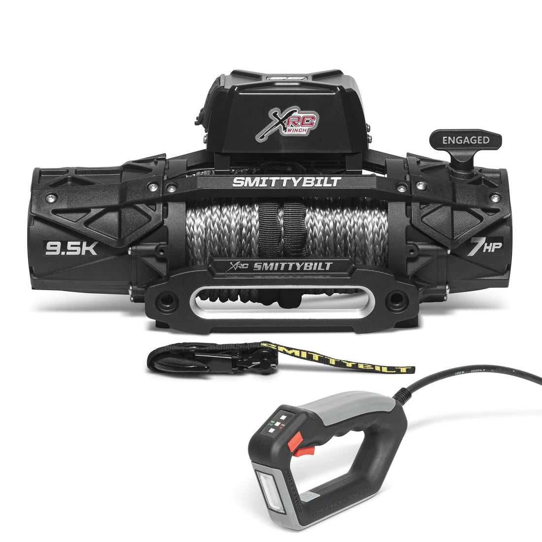Smittybilt 98695 XRC GEN3 9.5K Comp Series Winch with Synthetic Cable
