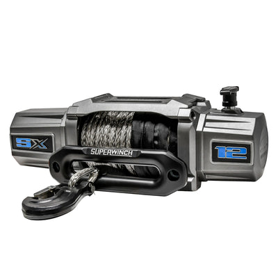 Superwinch 1712201 SX12SR 12V DC 12,000lb Synthetic Rope Winch