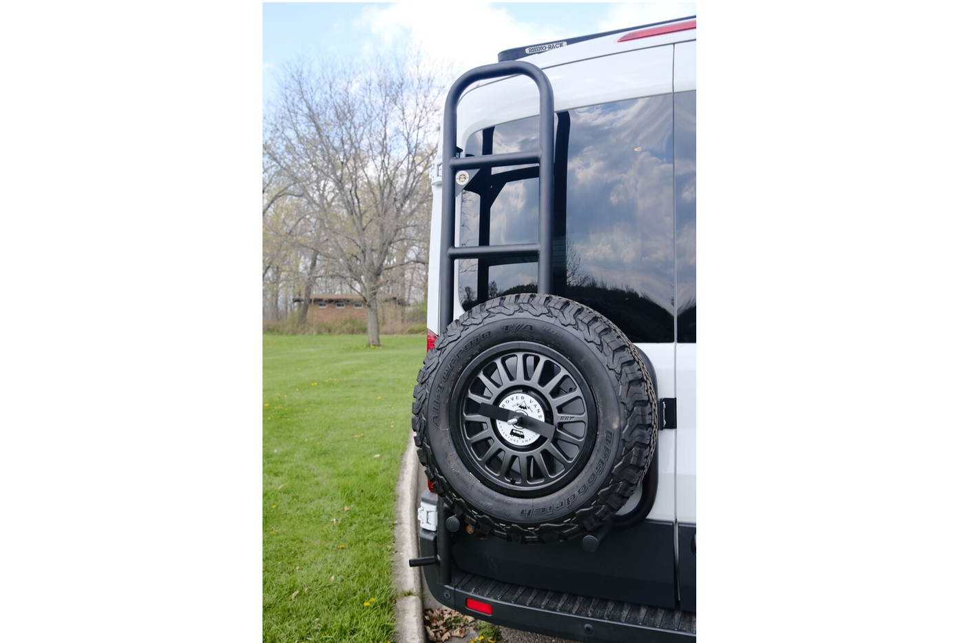 Rover Vans Ford Transit Spare Tire Carrier & Ladder Combo